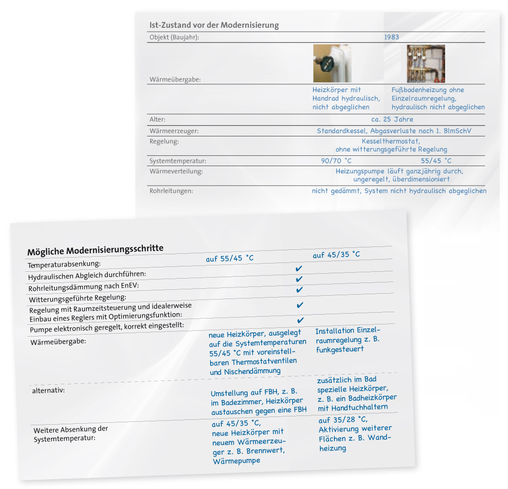 Aufnahme des Ist-Zustands bei der Energieberatung